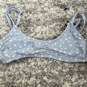 Cute polkadot bathing suit swim top for kids